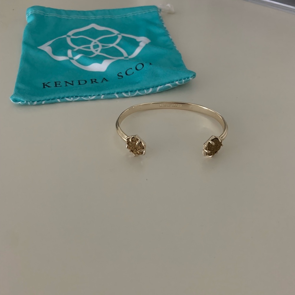Kendra Scott Gold Glitter Bracelet